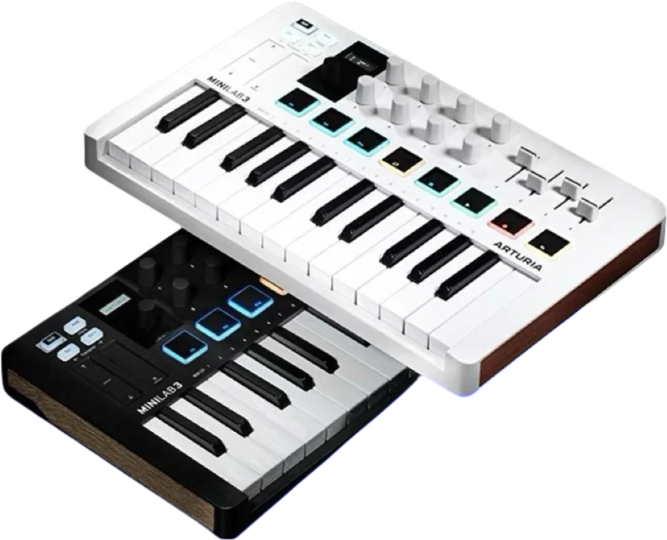Arturia MiniLab · 黑白配色