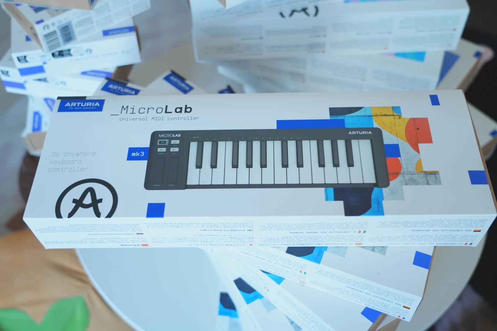 Arturia MicroLab · 设备实拍